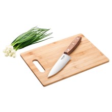 Lamart - Kuhinjska daska za rezanje 30x22 cm + nož