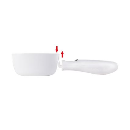 Lamart - Mjerna žlica s LCD zaslonom, 2x AAA, bijela