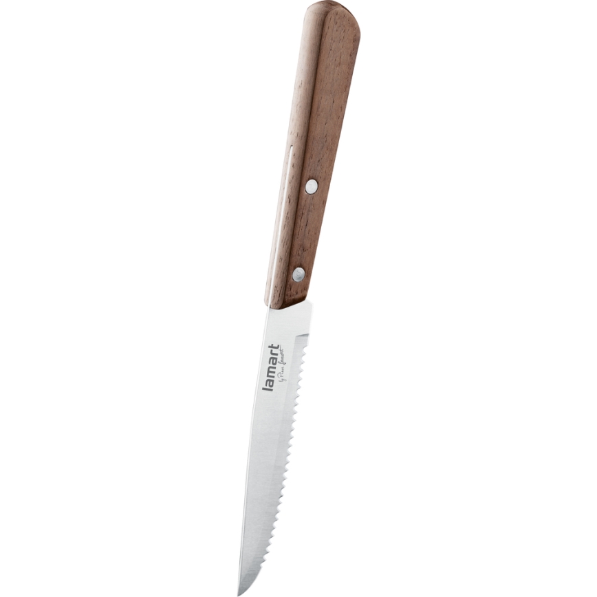 Lamart - Set pribora za steakove 8 kom orah