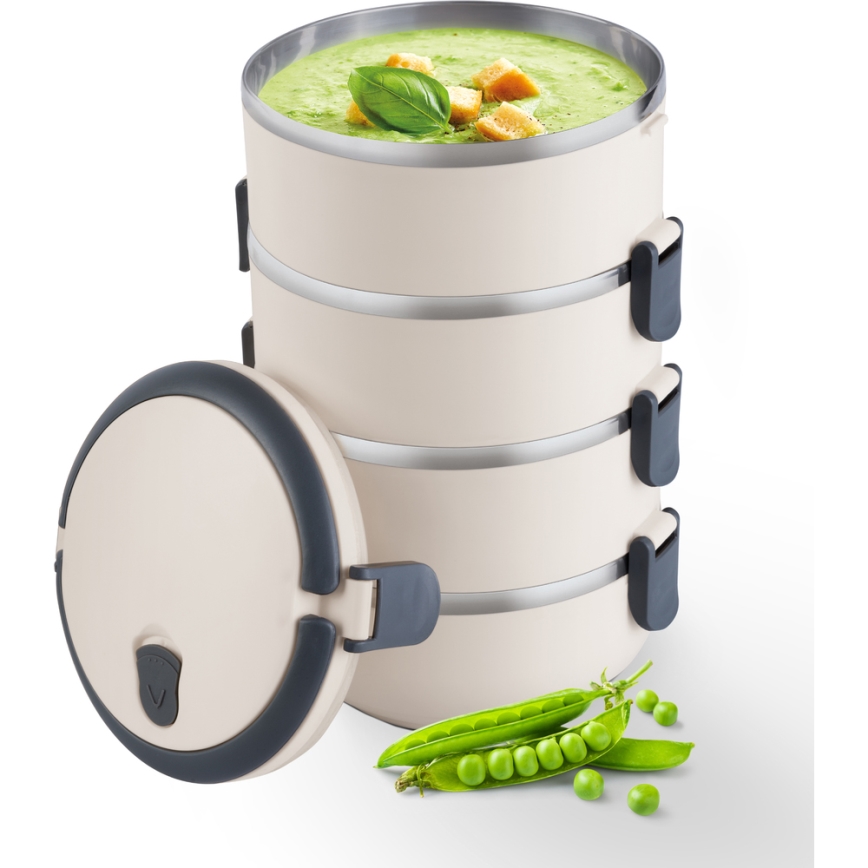 Lamart - Termo posuda za hranu 2,4 l bež