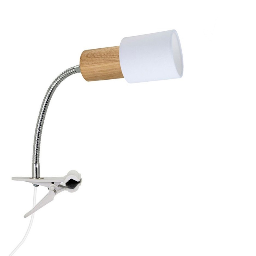 Lampa s kopčom TREEHOUSE 1xE27/25W/230V hrast