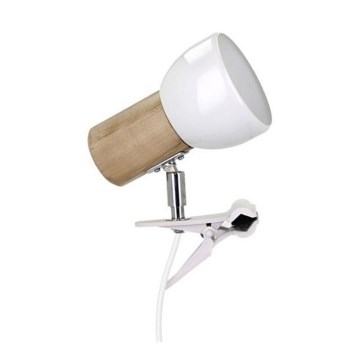 Lampa s kvačicom SVENDA 1xE27/60W/230V breza