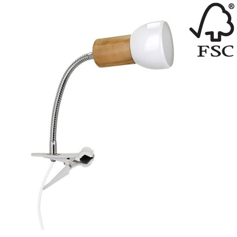 Lampa s kvačicom SVENDA 1xE27/60W/230V – FSC certificirano