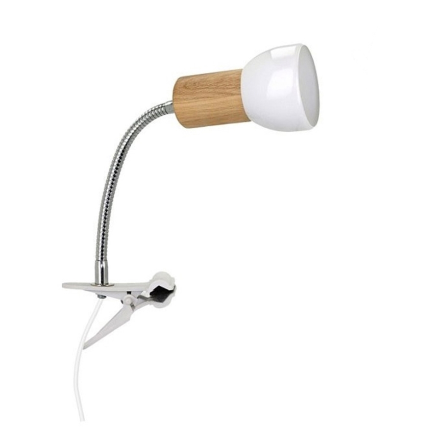 Lampa s kvačicom SVENDA 1xE27/60W/230V hrast