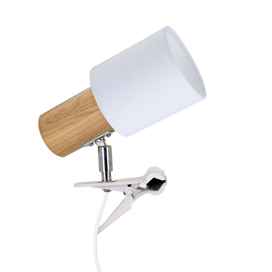 Lampa s kvačicom TREEHOUSE 1xE27/25W/230V hrast