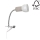 Lampa sa kvačicom SVENDA 1xE27/60W/230V – FSC certificirano