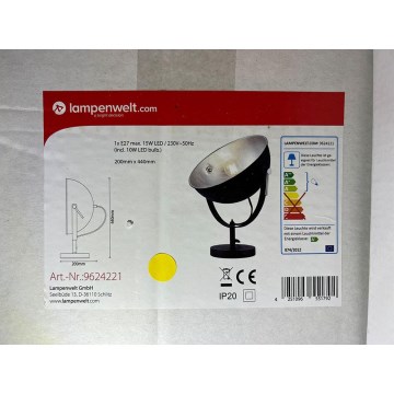 Lampenwelt - LED RGBW Prigušiva stolna lampa MURIEL 1xE27/10W/230V Wi-Fi