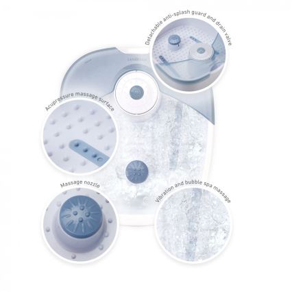 Lanaform - Masažna kada za stopala FOOT SPA 60W/230V