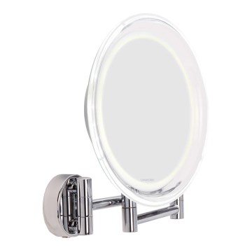 Lanaform - Zidno kozmetičko ogledalo WALL LED/4xAAA