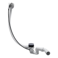 LAUFEN H2951100040001 - Set za odvod i preljev kade PRO plast/sjajni krom