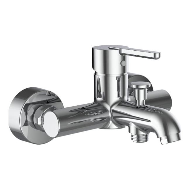 LAUFEN H3210810044001 - Miješalica za kadu LUA sjajni krom