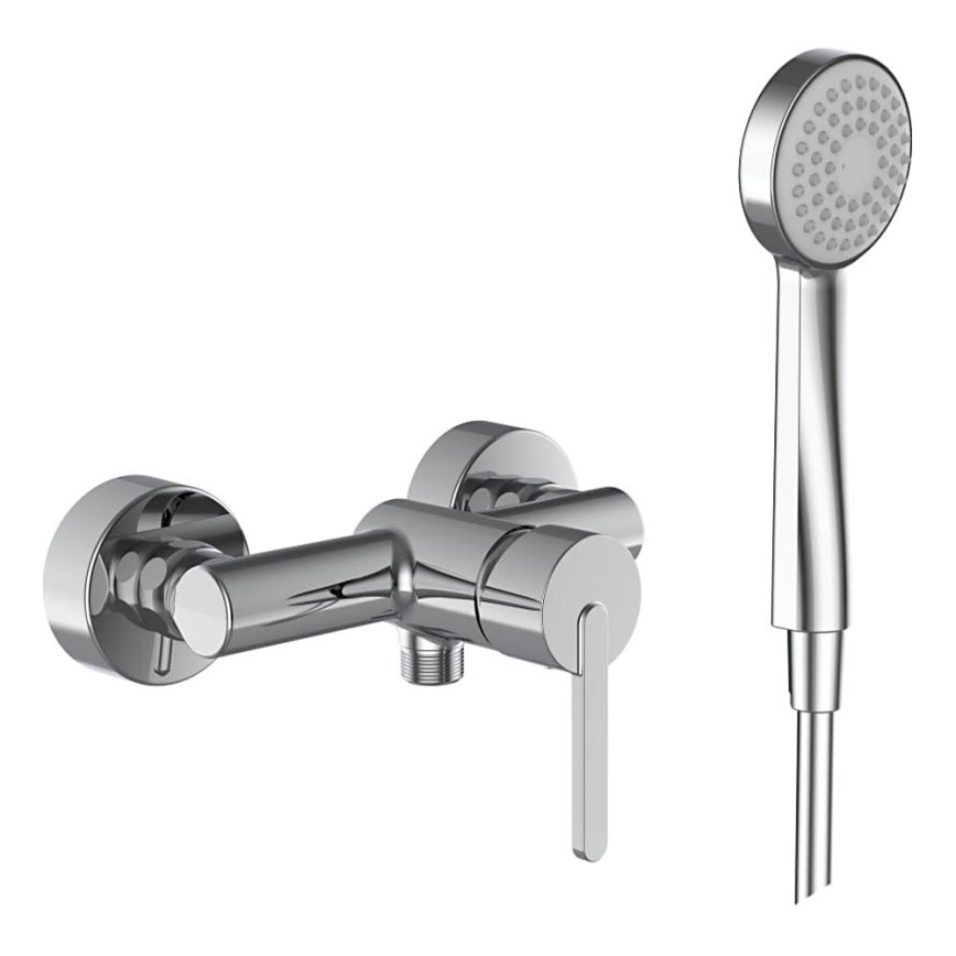 LAUFEN H3310810041311 - Set za tuširanje s miješalicom LUA sjajni krom