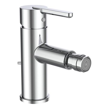 LAUFEN H3410810041141 - Miješalica za bide + gornji dio sifona s preljevom LUA sjajni krom
