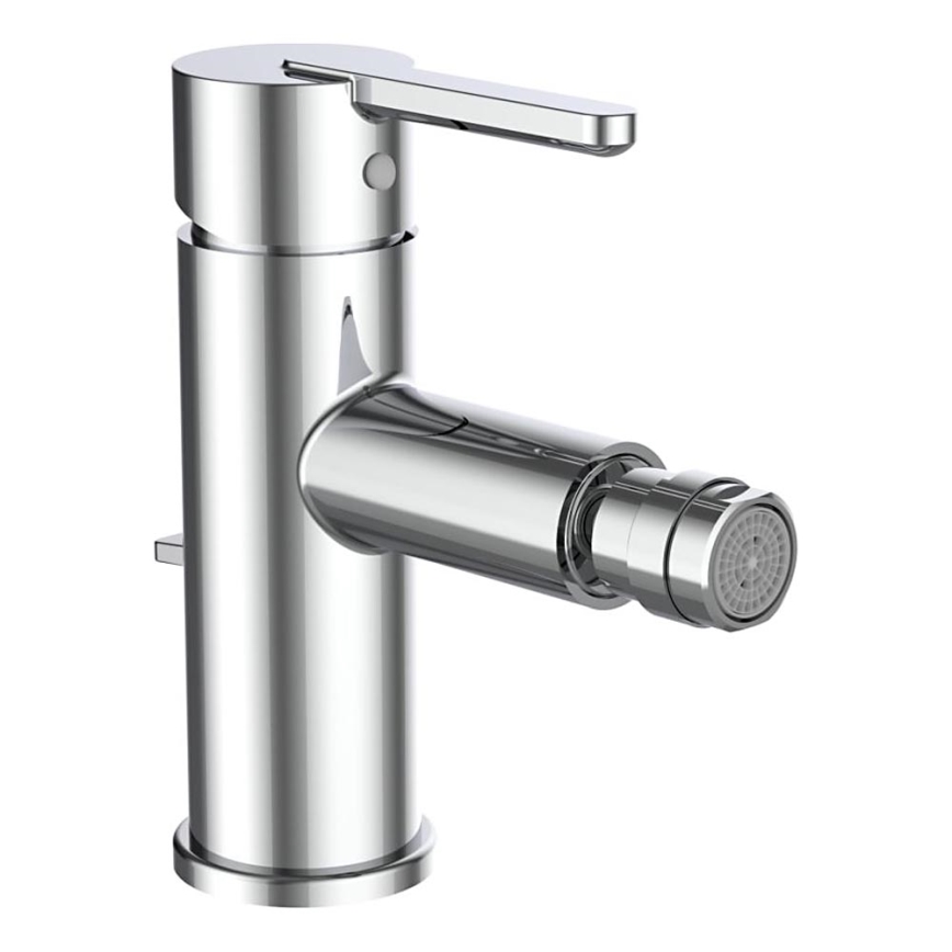 LAUFEN H3410810041141 - Miješalica za bide + gornji dio sifona s preljevom LUA sjajni krom