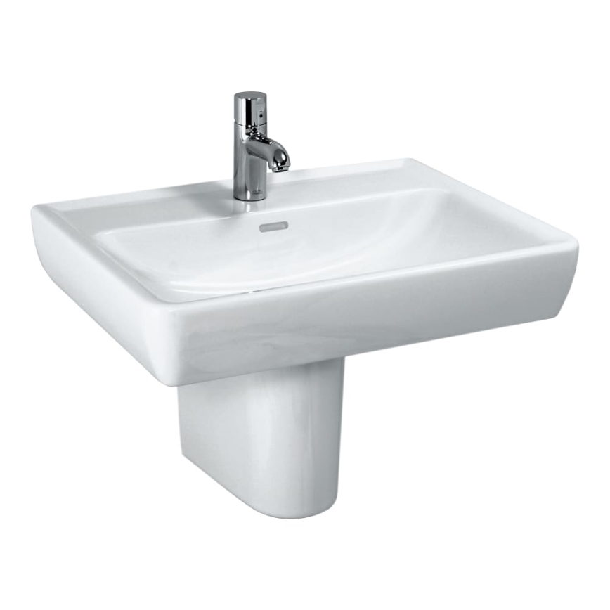 LAUFEN H8189510001041 - Nadgradni/zidni umivaonik PRO 55x48 cm keramika/bijela
