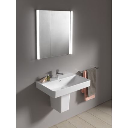 LAUFEN H8189580001041 - Nadgradni/zidni umivaonik PRO 55x38 cm keramika/bijela