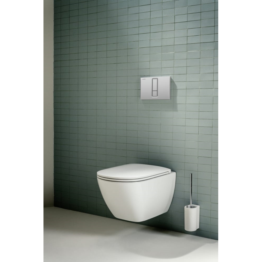 LAUFEN H8660800000001 - Viseća WC školjka LUA keramika/bijela + WC daska SoftClose LUA duroplast/bijela