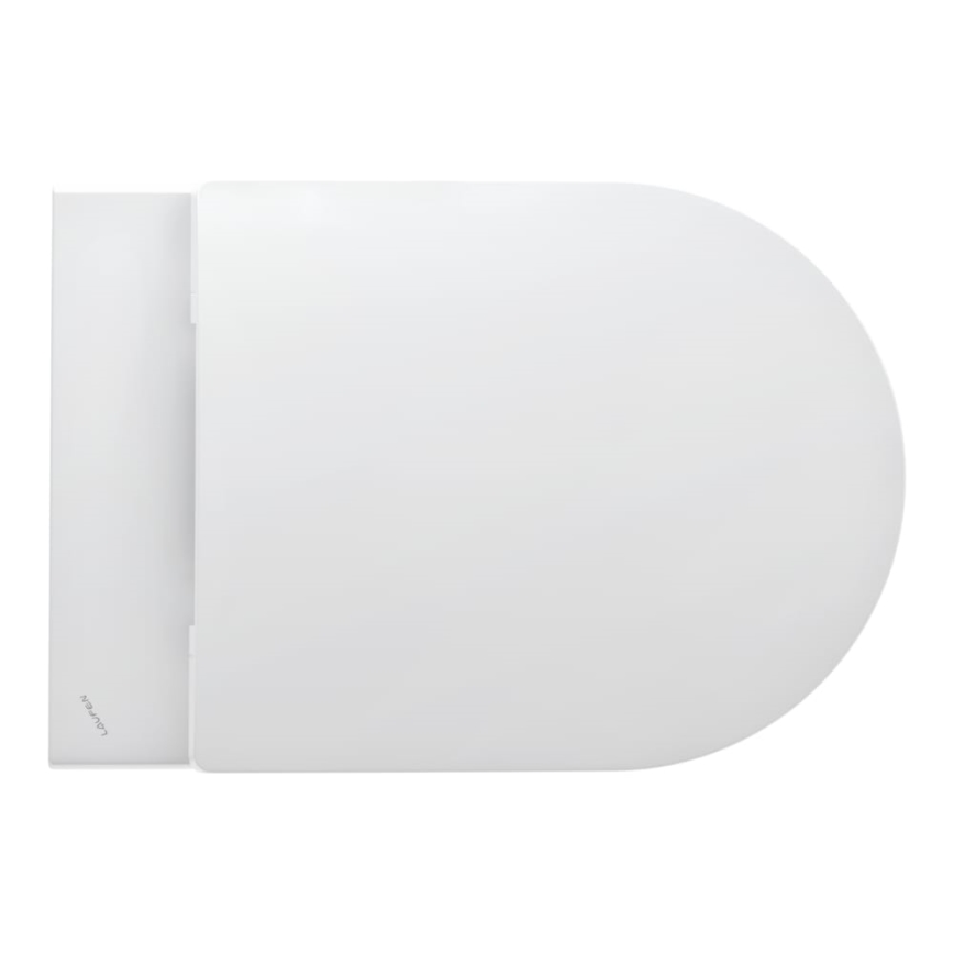 LAUFEN H8669540000001 - Viseća WC školjka PRO, keramika/bijela + toaletno sjedalo SoftClose PRO, duroplast/bijela