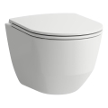 LAUFEN H8669550000001 - Viseća WC školjka PRO, keramika/bijela + toaletno sjedalo SoftClose PRO, duroplast/bijela