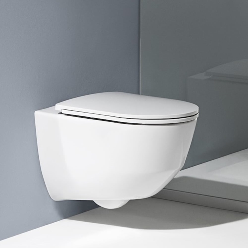 LAUFEN H8669570000001 - Zidna WC školjka PRO keramika/bijela + WC daska SoftClose PRO duroplast/bijela