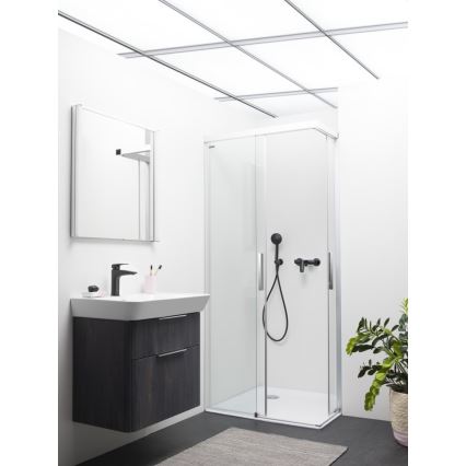 LAUFEN HF500702428000 - Miješalica za umivaonik LAURIN 16,2 cm titan mat crna