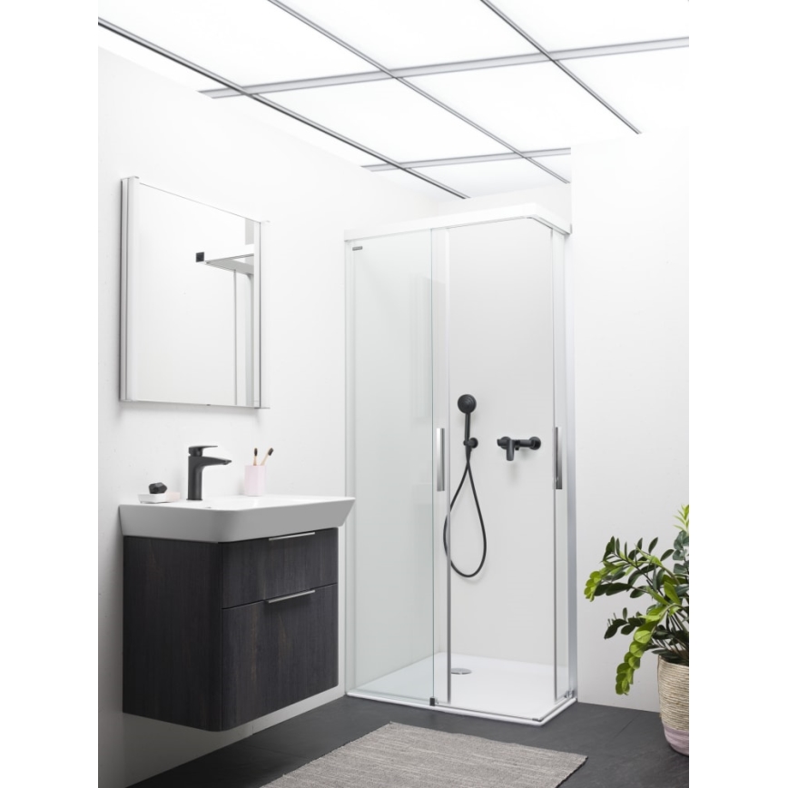 LAUFEN HF500702428000 - Miješalica za umivaonik LAURIN 16,2 cm titan mat crna