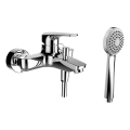 LAUFEN HF500760100600 - Set za kadu s baterijom LAURIN, sjajni krom