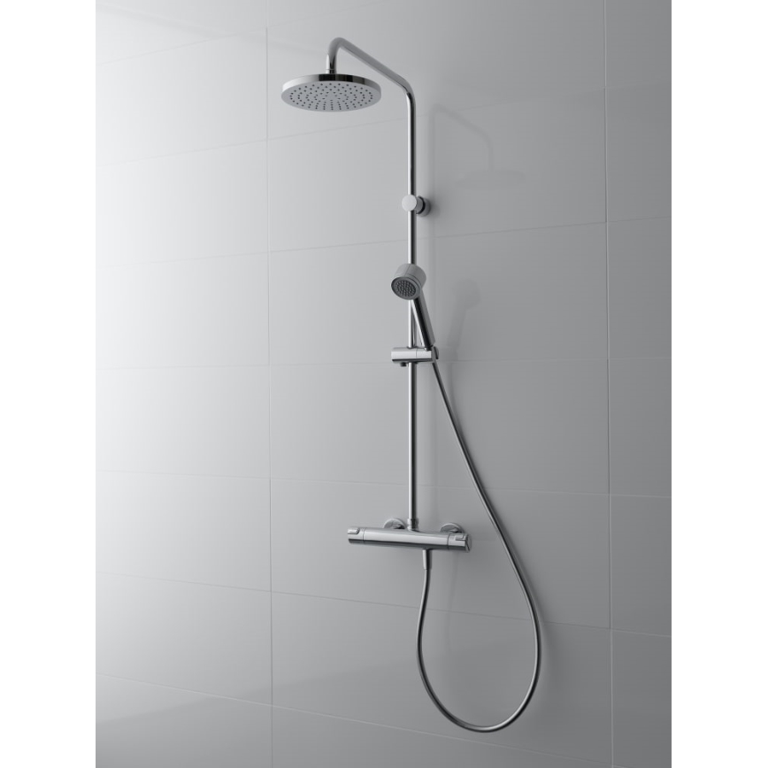 LAUFEN HF500957100600 - Set za tuširanje s termostatskom miješalicom CITYPRO sjajni krom