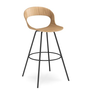 LD Seating - Barska stolica LOTUS smeđa/crna