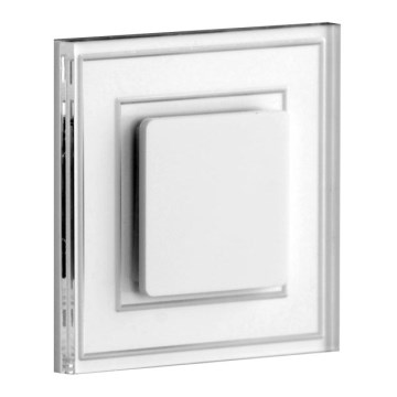 LDST KE-01-B-BC8 - LED stepenišno svjetlo KELLY 8xLED/1,2W/230V bijela 3500K