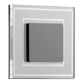 LDST KE-01-CB-BC8- LED stepenišno svjetlo KELLY 8xLED/1,2W/230V sjajna crna 3500K