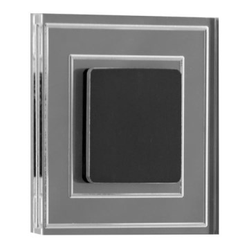 LDST KE-01-SC-BZ8 - LED stepenišno svjetlo KELLY 8xLED/1,2W/230V mat crna 6500K