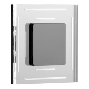 LDST SP-01-CB-BC8- LED stepenišno svjetlo SPACE 8xLED/1,2W/230V sjajna crna 3500K