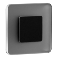 LDST SW-01-SC-BZ8 - LED stepenišno svjetlo SWIFT 8xLED/1,2W/230V mat crna 6500K