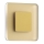 LDST SW-01-SZ-BC8 - LED stepenišno svjetlo SWIFT 8xLED/1,2W/230V zlatna 3500K