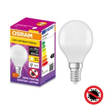LED Antibakterijska žarulja P40 E14/4,9W/230V 2700K - Osram