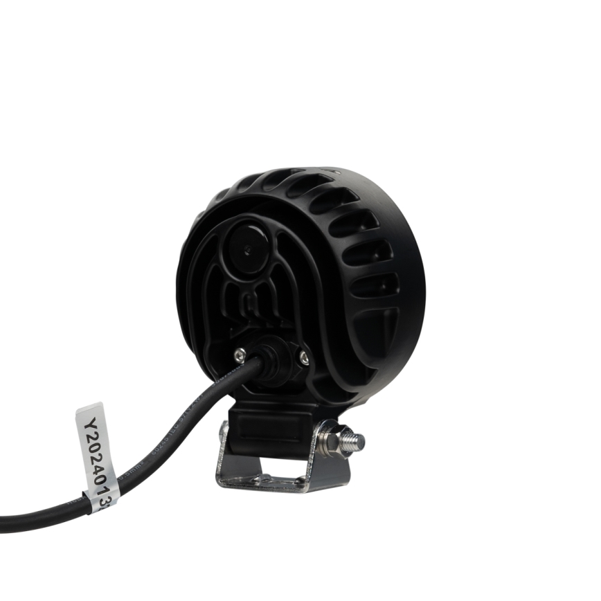 LED točkasto svjetlo za automobil BLACK LED/24W/10-30V IP69 5700K okruglo