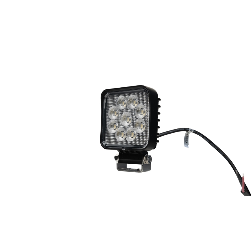 LED Reflektor za automobil BLACK LED/36W/10-30V IP69 5700K kvadratni