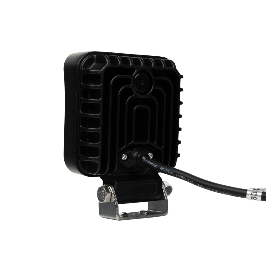 LED Reflektor za automobil BLACK LED/36W/10-30V IP69 5700K kvadratni