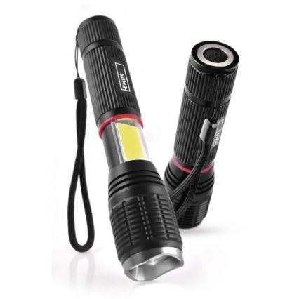 LED baterijska svjetiljka 2u1 COB LED/3xAAA