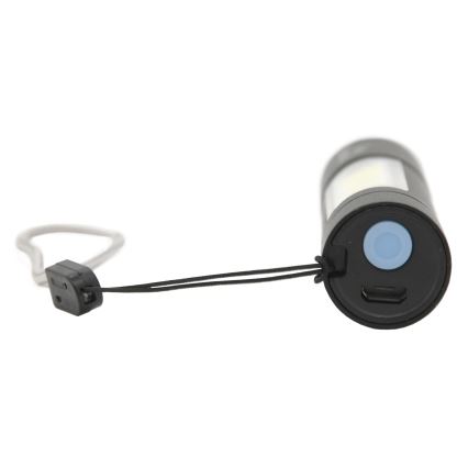 LED Baterijska svjetiljka LED/400mAh crna