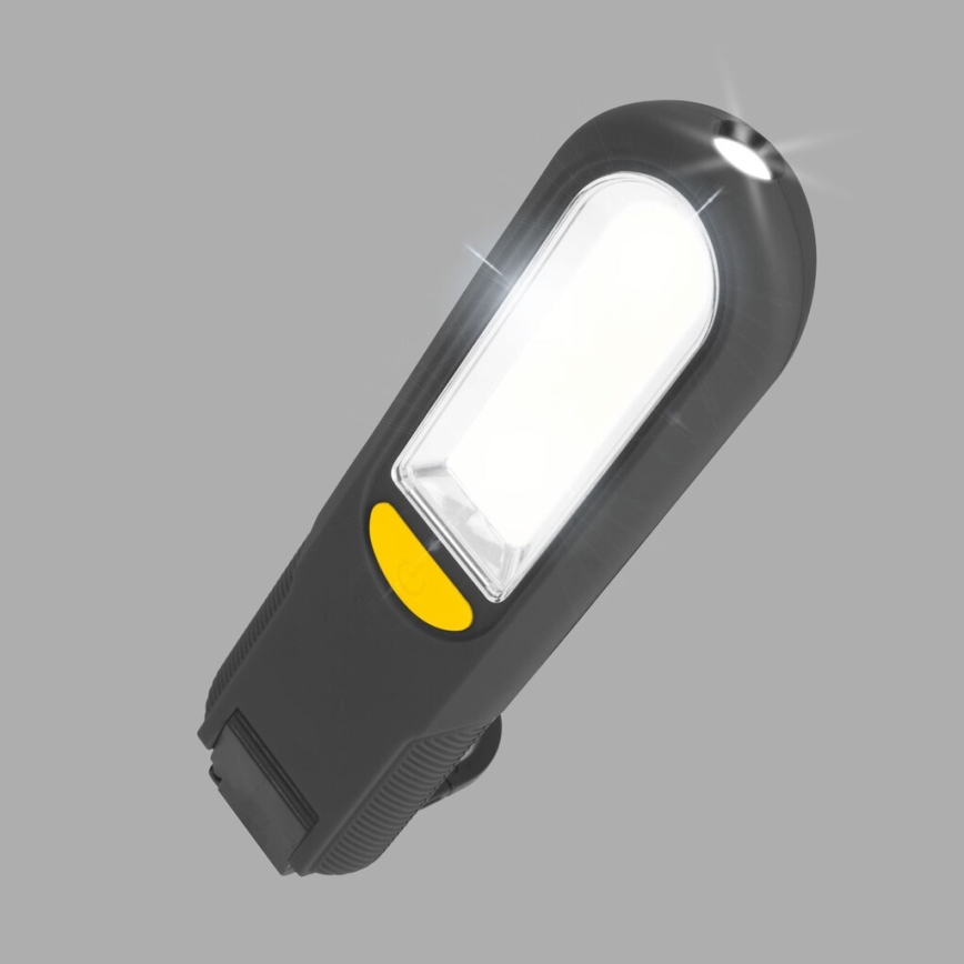 LED Baterijska svjetiljka na magnet LED/3W/3xAAA