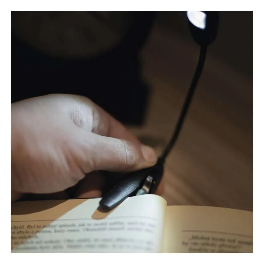 LED Baterijska svjetiljka za čitanje LED/1xAAA