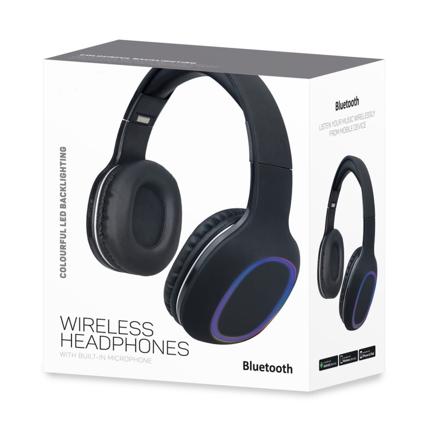 LED Bežične slušalice s Bluetoothom 400 mAh