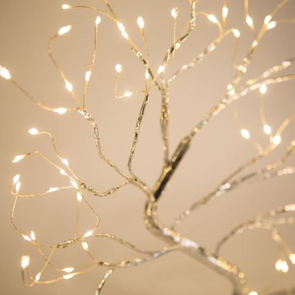LED Božićna dekoracija 102xLED/3xAA topla bijela