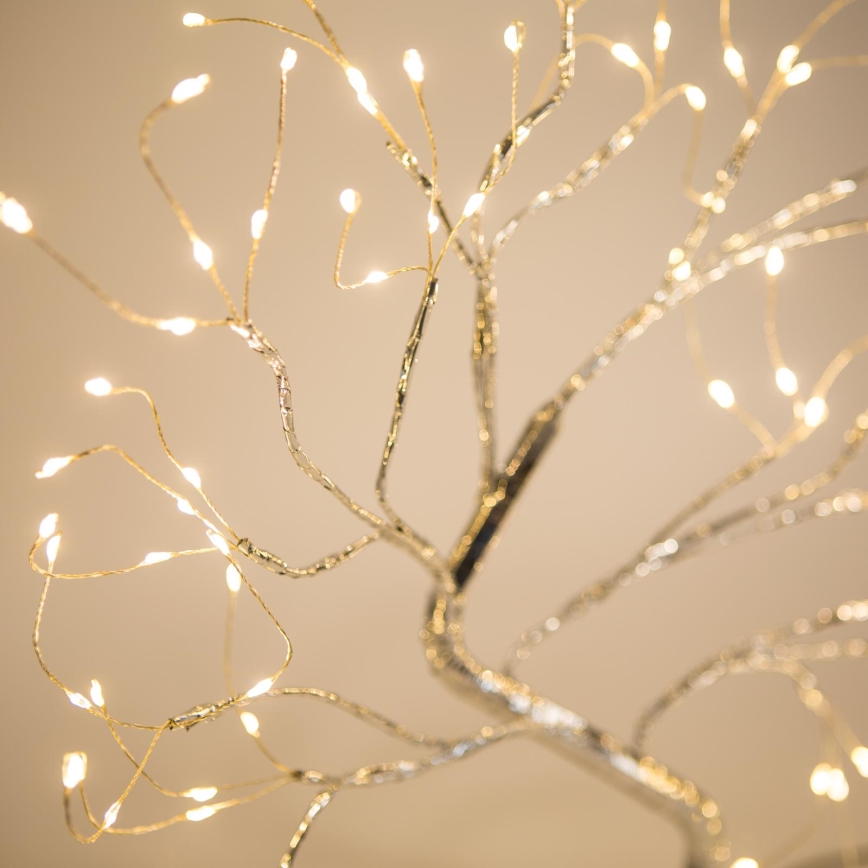 LED Božićna dekoracija 102xLED/3xAA topla bijela