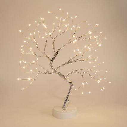 LED Božićna dekoracija 102xLED/3xAA topla bijela