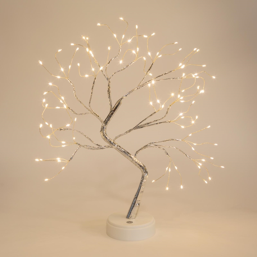 LED Božićna dekoracija 102xLED/3xAA topla bijela