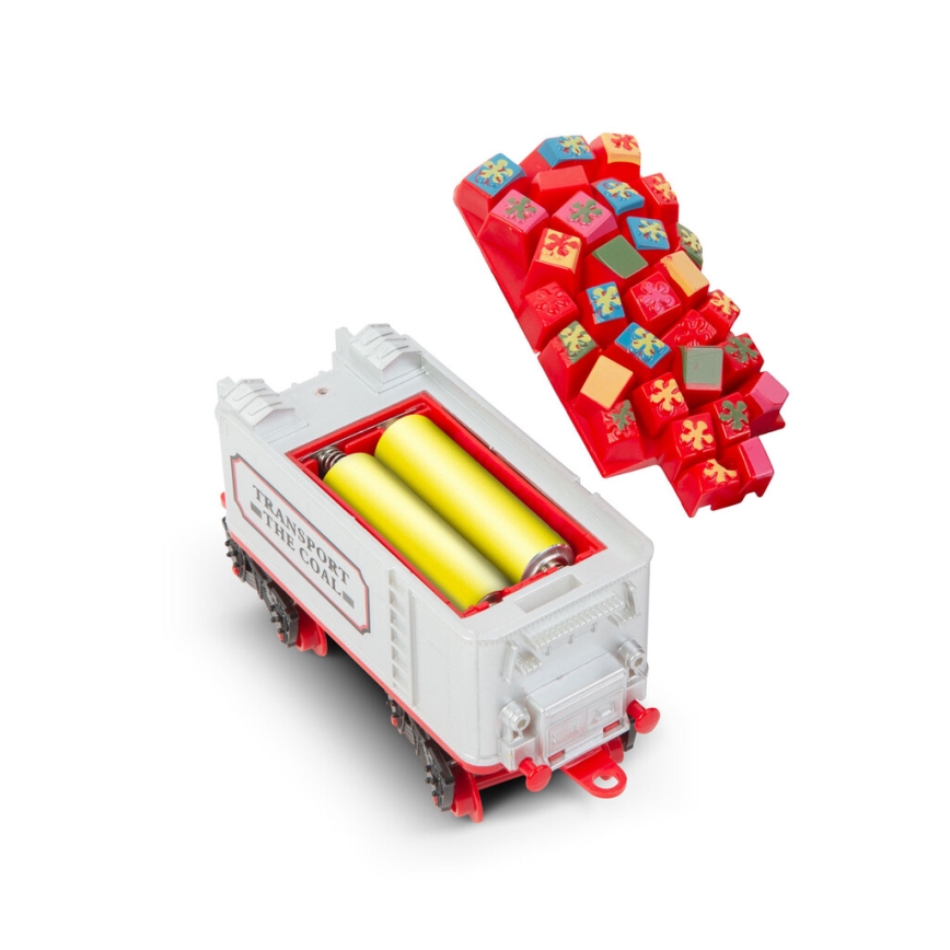 LED Božićna dekoracija 10xLED/4xAA vlak