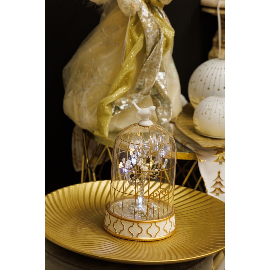 LED Božićna dekoracija 12xLED/3xAAA toplo bijela